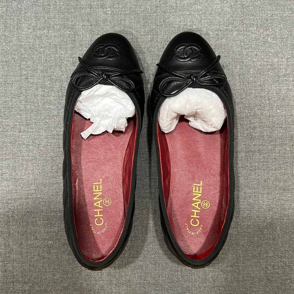 Chanel classic ballerina flat